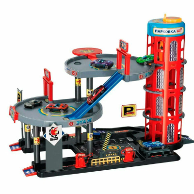 Игровой набор Парковка Пламенный мотор 870986 1